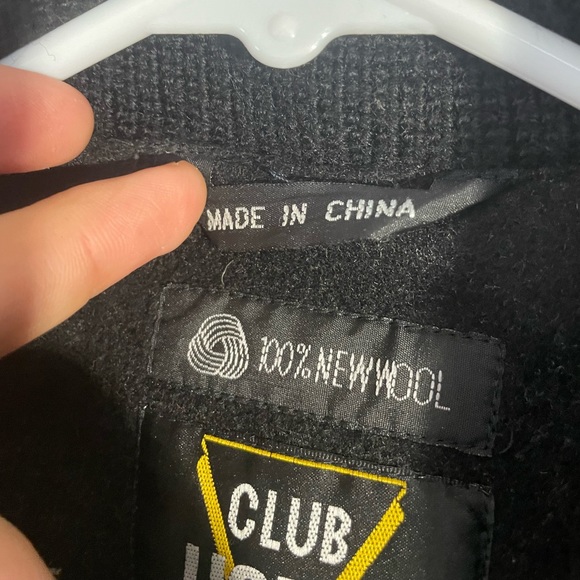 Black Uomo Club Wool Jacket - Picture 6 of 12